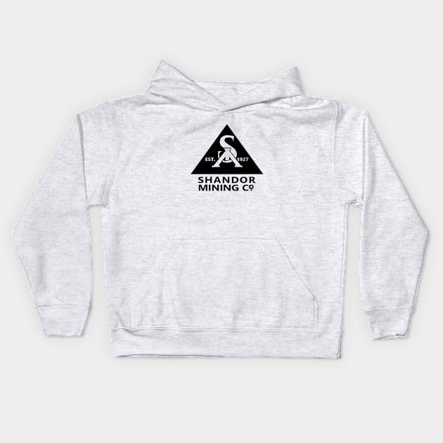 Ivo Shandor Mining Co Kids Hoodie by AngryMongoAff